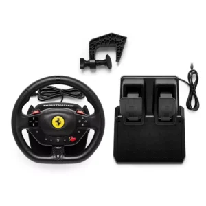 Thrustmaster T98-P Ferrari 296 GTB Sort USB Rat + Pedaler Analog/digital PC, PlayStation 4, PlayStation 5