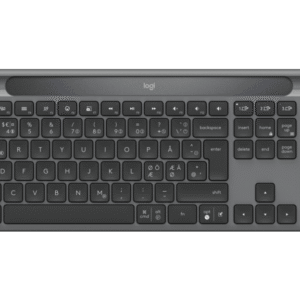 Logitech Signature Slim Solar+ K980 Trådløst tastatur Grafit