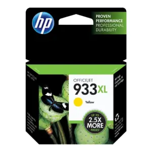 HP Original 933XL-blækpatron med høj kapacitet, gul
