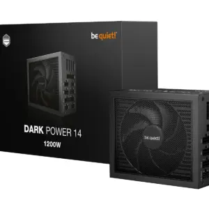 be quiet! Dark Power 14 1200 W - 80 Plus Titanium enhed til strømforsyning 20+4 pin ATX ATX Sort