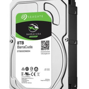 Seagate Barracuda ST8000DM004 harddisk 8 TB 5400 rpm 256 MB 3.5" Serial ATA III