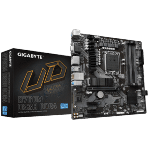 GIGABYTE B760M DS3H DDR4 bundkort Intel B760 Express LGA 1700 micro ATX