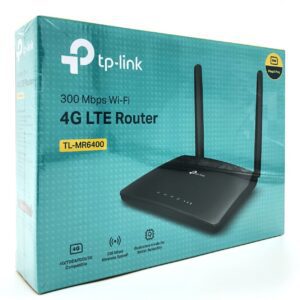 TP-Link TL-MR6400 trådløs router Hurtigt ethernet Enkelt band (2,4 GHz) 4G Sort