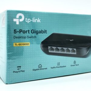 TP-Link TL-SG1005D Ikke administreret Gigabit Ethernet (10/100/1000) Sort