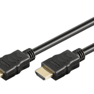 Goobay 60627 HDMI-kabel 15 m HDMI Type A (Standard) Sort