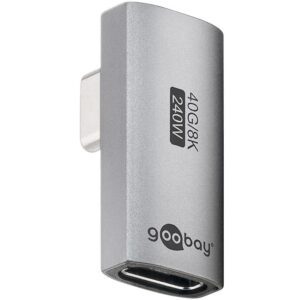 Goobay USB-C Adapter Lodret 90° Roteret USB4