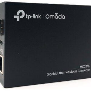 TP-Link MC220L netværksomformer til medie 1000 Mbit/s Multitilstand, Enkeltilstand Sort