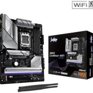Asrock B850 LiveMixer WiFi Motherboard ATX AM5 Socket