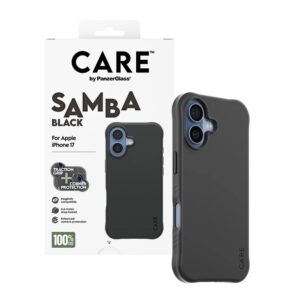 PanzerGlass CARE™ by ® Samba Case Sort m. MagSafe iPhone 17