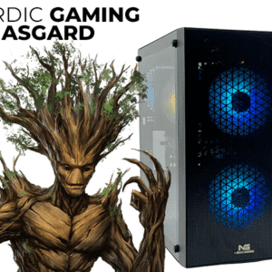 Nordic Gaming Asgard Yggdrasil V3 Gaming PC | Ryzen 7 16GB RX 7600 1TB
