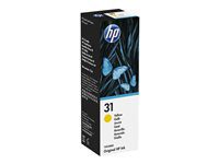 HP Original 31-blækflaske, gul, 70 ml