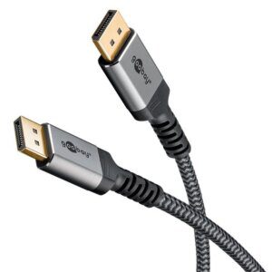 Goobay DisplayPort 1.4 Kabel 8K 60Hz 5 m Sølv