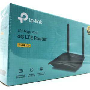 TP-Link TL-MR100 trådløs router Hurtigt ethernet Enkelt band (2,4 GHz) 4G Sort