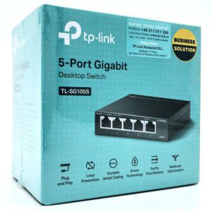 TP-Link TL-SG105S Ikke administreret Gigabit Ethernet (10/100/1000) Sort