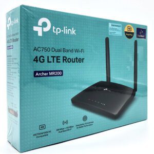 TP-Link Archer MR200 trådløs router Hurtigt ethernet Dual-band (2,4 GHz / 5 GHz) 4G Sort