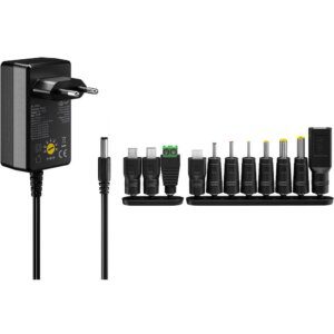 Goobay Universal Adapter 3 V - 12 V 3.6 W, inkl. 11 adaptere