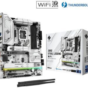 ASRock Z890 Steel Legend WIFI Motherboard ATX LGA-1851 Intel Z890