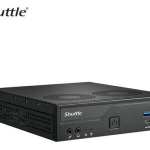 Shuttle DH770 PC barebone 1,35 L størrelse PC Sort Intel H770 LGA 1700