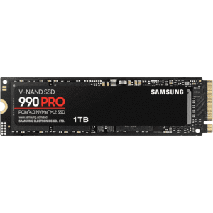 Samsung 990 PRO 1 TB M.2 PCI Express 4.0 NVMe V-NAND MLC
