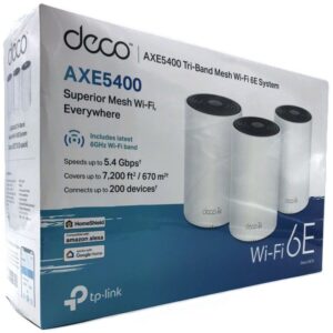 TP-Link Deco XE75 Tri-band (2,4 GHz/5 GHz/6 GHz) Wi-Fi 6E (802.11ax) Hvid 3 Intern