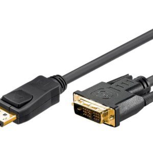 Goobay DisplayPort > DVI-D 1.2 1m Black