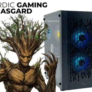 Nordic Gaming Asgard Yggdrasil V4 Gaming PC | Ryzen 5 16GB RTX 3050 1TB