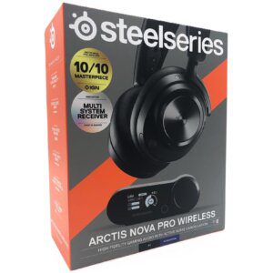 SteelSeries Arctis Nova Pro Wireless Trådløs Høretelefoner Sort
