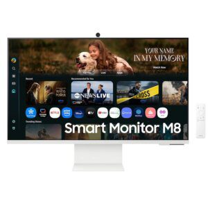 Samsung M8 M80F computerskærm 81,3 cm (32") 3840 x 2160 pixel 4K Ultra HD LCD Hvid