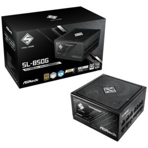 Asrock SL-850G Strømforsyning 850Watt 80+ Gold Sort