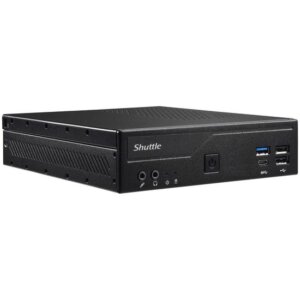 Shuttle XPС slim DH610V2 PC barebone 1,35 L størrelse PC Sort Intel H610 LGA 1700