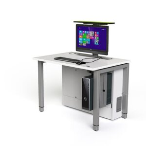 M1 Height Adjust Desk Hideaway Monitor Down Position Low