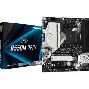 ASRock B550M Pro4 Micro-ATX AM4 AMD B550