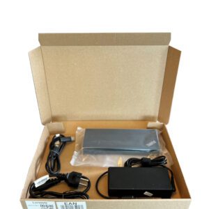 upcycle it Lenovo ThinkPad USB-C Dock (Refurbished) Hybrid USB-C with USB-A Dock - 2 x HDMI, 2 x DP - GigE Ledningsført Sort