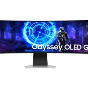 Samsung G95SD computerskærm 124,5 cm (49") 5120 x 1440 pixel Dual QHD OLED Sølv
