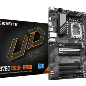 GIGABYTE B760 DS3H GEN5 bundkort Intel B760 Express LGA 1700 ATX