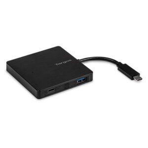 Targus ACH924EUZ interface hub 5000 Mbit/s Sort