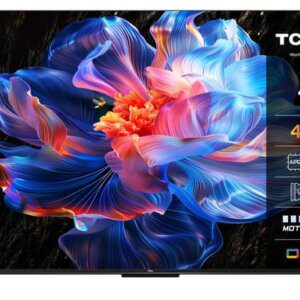 TCL 43P69K TV 109,2 cm (43") 4K Ultra HD Smart TV Wi-Fi Sort