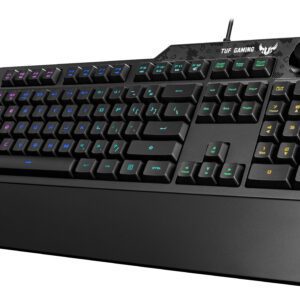 ASUS TUF Gaming K1 tastatur Spil USB Sort