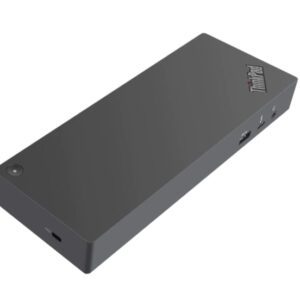 upcycle it Lenovo ThinkPad Thunderbolt 3 Dock (Refurbished) Ledningsført Sort