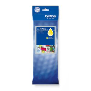 Brother LC528XLY Yellow Ink Cartridge blækpatron 1 stk Original Ultrahøjt udbytte Gul