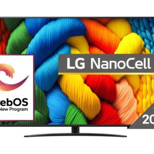 LG NanoCell AI 75NANO81A3A TV 190,5 cm (75") 4K Ultra HD Smart TV Wi-Fi Sort