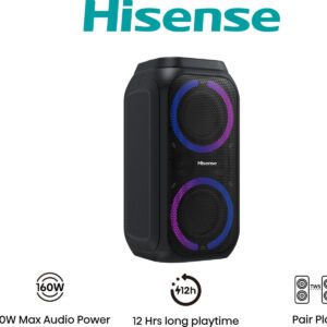 Hisense Party Rocket 160 Festtaler Sort 160 W