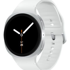 Samsung SM-L335FZSAEUB Smartwatch og sportsur 3,81 cm (1.5") AMOLED 44 mm Digital 480 x 480 pixel Berøringsskærm Sølv Wi-Fi GPS (satellit)