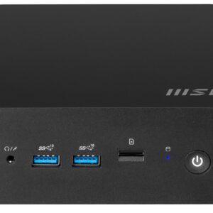 MSI CUBI NUC 1MG-244BEU PC barebone 0.84L sized PC Sort 100U Intel® SoC