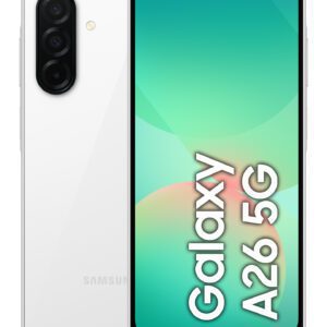 Samsung Galaxy A26 17 cm (6.7") Hybrid Dual SIM Android 15 5G USB Type-C 8 GB 256 GB 5000 mAh Hvid
