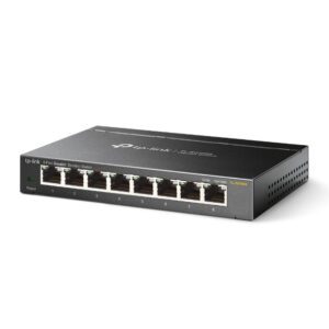 TP-Link Omada TL-SG108S netværksswitch Ikke administreret Gigabit Ethernet (10/100/1000) Sort