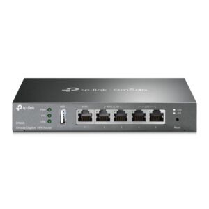 TP-Link Omada ER605 kabelforbundet router Gigabit Ethernet Sort