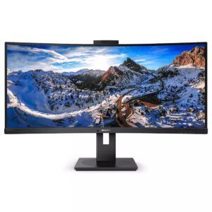 Philips P Line 346P1CRH/00 computerskærm 86,4 cm (34") 3440 x 1440 pixel UltraWide Quad HD LED Sort