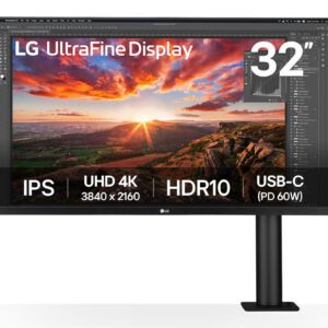 LG 32UN880K-B computerskærm 80 cm (31.5") 3840 x 2160 pixel 4K Ultra HD LCD Sort