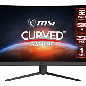 MSI G32C4X computerskærm 80 cm (31.5") 1920 x 1080 pixel Fuld HD Sort